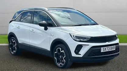 Used Vauxhall Crossland Ultimate 131 HP (96 kW) 2023 White SUV