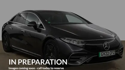 Grey Used 2022 Mercedes EQS450+ AMG line Sedan | £39,920 (Super price)