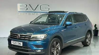 Used VW Tiguan Allspace SEL 150 HP (110 kW) 2020 Blue SUV