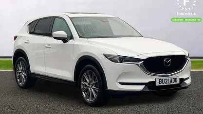 White Used 2021 Mazda CX-5 Inclusive SUV | £17,299 (Good price)