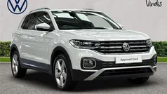 White Used 2019 VW T-Cross SEL SUV | £14,400 (Fair price)