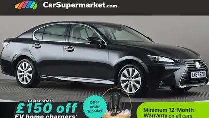 Used Lexus GS300h Executive Line 223 HP (164 kW) 2017 Black Sedan