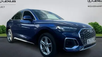 Used Audi Q5 Sportback S-Line 204 HP (150 kW) 2022 Blue SUV