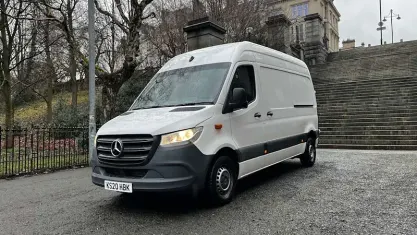 Used Mercedes Sprinter 143 HP (105 kW) 2020 White Van