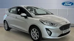 Silver Used 2018 Ford Fiesta Zetec Hatchback | £8,171 (Good price)