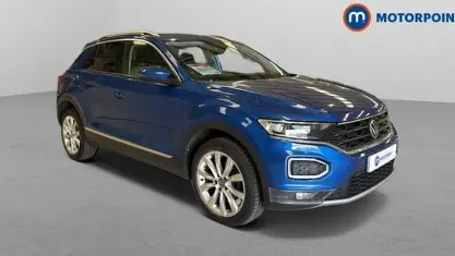 Used VW T-Roc SEL 150 HP (110 kW) 2021 Blue SUV