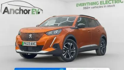 Used Peugeot e-2008 Allure+ 100 kW (136 HP) 2023 Orange SUV