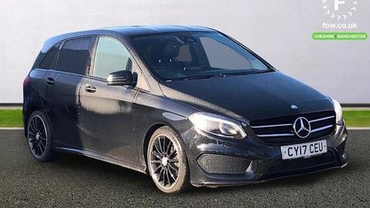 Usado Mercedes B180 AMG Line Premium 109 HP (80 kW) 2017 Preto Monovolume