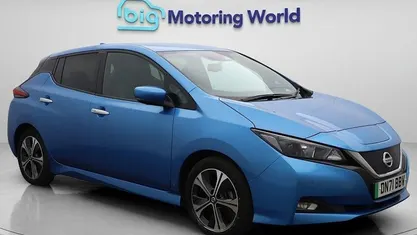 Blue Used 2021 Nissan Leaf N-Connecta Hatchback | £9,200 (Fair price)