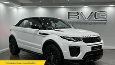 White Used 2017 Land Rover Range Rover evoque HSE Dynamic Cabriolet | £16,494 (Fair price)