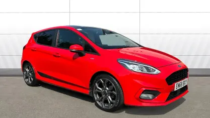 Used Ford Fiesta ST-Line X 125 HP (91 kW) 2018 Red Hatchback