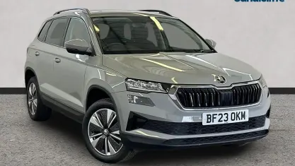 Used Skoda Karoq SE Drive 110 HP (80 kW) 2023 Grey SUV