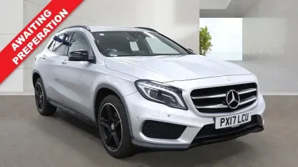Used Mercedes GLA220 AMG line 177 HP (130 kW) 2016 Silver SUV