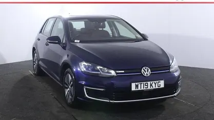 Used VW e-Golf 100 kW (136 HP) 2019 Blue Hatchback