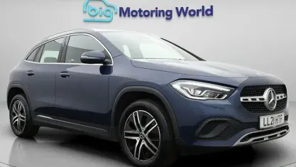 Used Mercedes GLA200 Premium Plus 163 HP (119 kW) 2021 Blue SUV