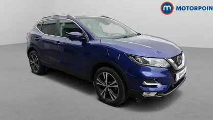 Used Nissan Qashqai N-Connecta 140 HP (102 kW) 2020 Blue SUV