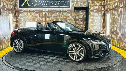 Used Audi TT Roadster Black Edition 230 HP (169 kW) 2017 Black Cabriolet