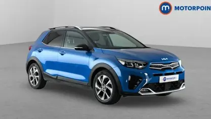 Used Kia Stonic GT-Line S 120 HP (88 kW) 2021 Blue SUV