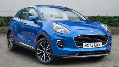 Used Ford Puma Titanium 125 HP (91 kW) 2023 Blue SUV