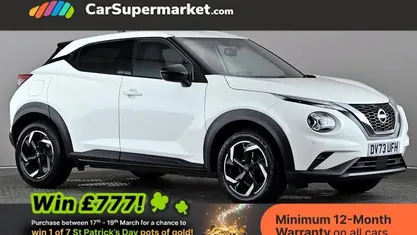 Used Nissan Juke N-Connecta 114 HP (83 kW) 2023 White SUV