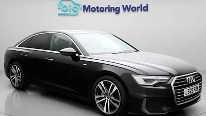 Used Audi A6 S-Line 204 HP (150 kW) 2021 Black Sedan