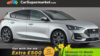 Used Ford Focus ST-Line 125 HP (91 kW) 2023 Silver Hatchback