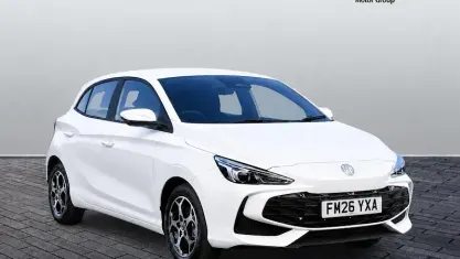 New MG MG3 SE 116 HP (85 kW) 2026 White Hatchback