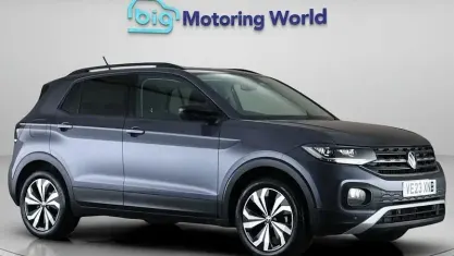 Used VW T-Cross Black Edition 110 HP (80 kW) 2023 Grey SUV