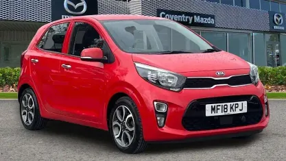 Used Kia Picanto 84 HP (61 kW) 2018 Red Hatchback