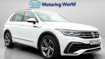 White Used 2023 VW Tiguan R-line Edition SUV | £25,000 (Fair price)