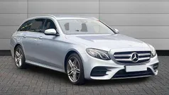 Silver Used 2017 Mercedes E220 AMG line Estate | £18,695 (Fair price)