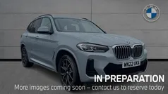 Grey Used 2022 BMW X3 M Sport SUV | £35,490 (Fair price)