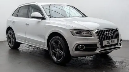 White Used 2016 Audi Q5 S-line plus SUV | £15,750 (Fair price)