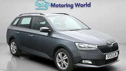 Used Skoda Fabia SE 95 HP (69 kW) 2021 Grey Estate