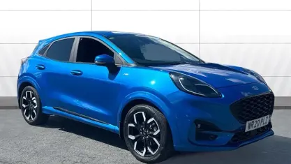 Used Ford Puma ST-Line X 125 HP (91 kW) 2020 Blue SUV
