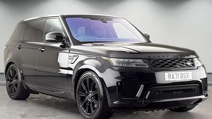 Used Land Rover Range Rover Sport Autobiography Dynamic 404 HP (297 kW) 2021 Santorini black SUV