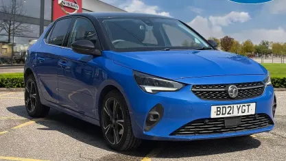 Used Vauxhall Corsa Elite 101 HP (74 kW) 2021 Blue Hatchback