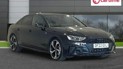 Used Audi A4 Black Edition 150 HP (110 kW) 2022 Black Sedan