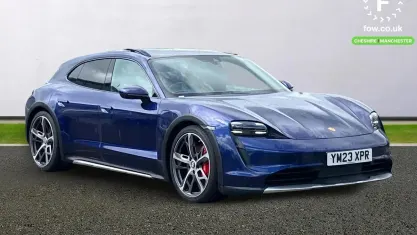 Used Porsche Taycan Cross Turismo 419 kW (571 HP) 2023 Blue Estate