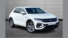 Pure white Used 2024 VW T-Roc R-line SUV | £28,195 (Fair price)