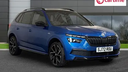 Used Skoda Kamiq Monte Carlo 150 HP (110 kW) 2022 Blue SUV
