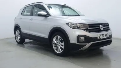 Used VW T-Cross SE 116 HP (85 kW) 2020 Silver SUV
