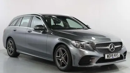 Grey Used 2019 Mercedes C200 AMG Line Premium Estate | £13,500 (Fair price)