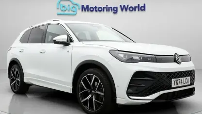 Used VW Tiguan R-line 150 HP (110 kW) 2024 White SUV