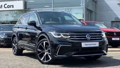 Black Used 2022 VW Tiguan R-line SUV | £28,995 (Fair price)