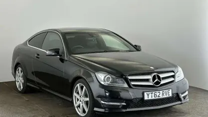 Used Mercedes C180 AMG 156 HP (114 kW) 2012 Black Coupe