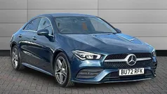 Blue Used 2022 Mercedes CLA180 AMG Line Premium Sedan | £25,695 (Fair price)