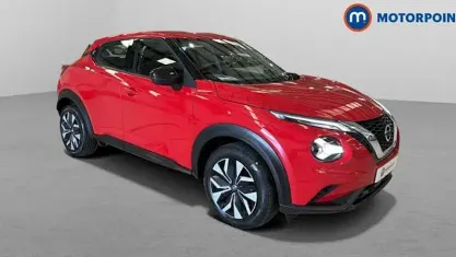Used Nissan Juke Acenta 114 HP (83 kW) 2022 Red SUV