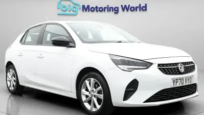 Used Vauxhall Corsa 75 HP (55 kW) 2020 White Hatchback