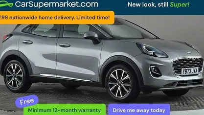 Used Ford Puma Titanium 125 HP (91 kW) 2023 Silver SUV
